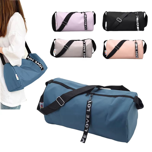 Waterproof Women's Gym Bag - Ultralight Fitness Training Duffle for Outdoor Travel and Sports Activities