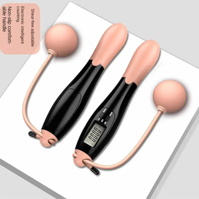 Cordless Electronic Jump Rope with LCD Counter for Gym and Crossfit Fitness