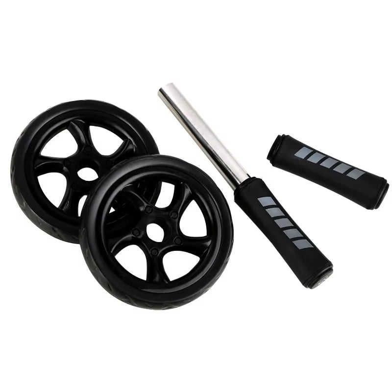 AB Roller Wheel for Home Fitness - Silent Abdominal Training Equipment for Strength Workouts