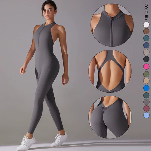 Women's Tummy Control Bodysuit with Butt Lifting Features for Fitness and Yoga Workouts