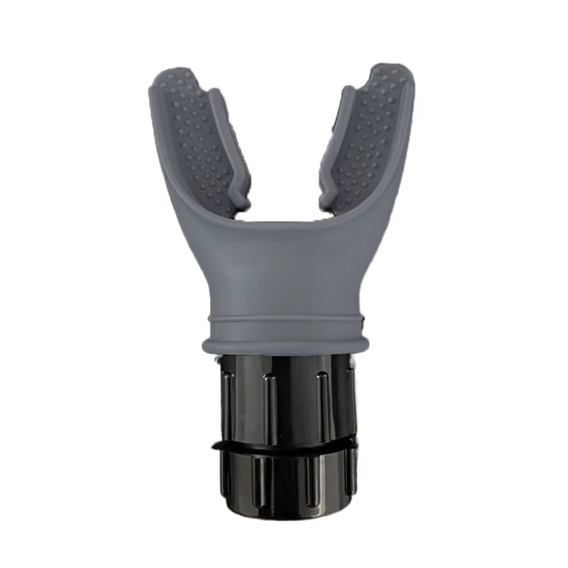 Lung Trainer Breathing Exercise Device with Silicone Mouthpiece for Home Health Care