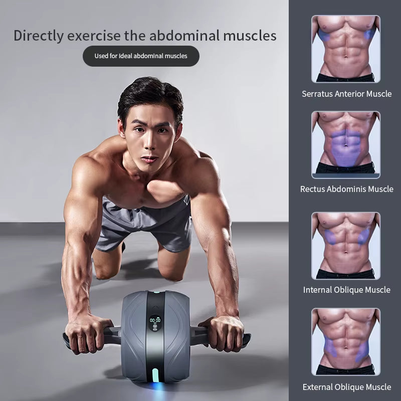 Abdominal Wheel Roller for Home Gym - Fitness Equipment for Core Strength and Body Shaping