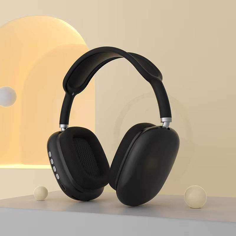 P9 Wireless Bluetooth Headset for Sports and Gaming - Noise-Cancelling Earbuds with Integrated Microphone