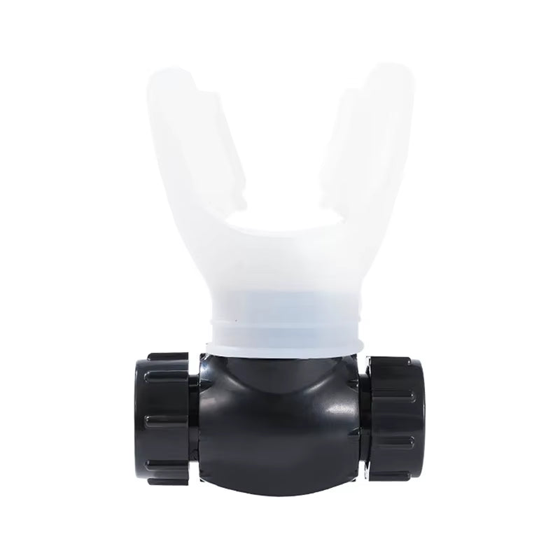 Lung Trainer Breathing Exercise Device with Silicone Mouthpiece for Home Health Care