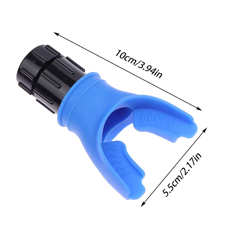 Lung Trainer Breathing Exercise Device with Silicone Mouthpiece for Home Health Care
