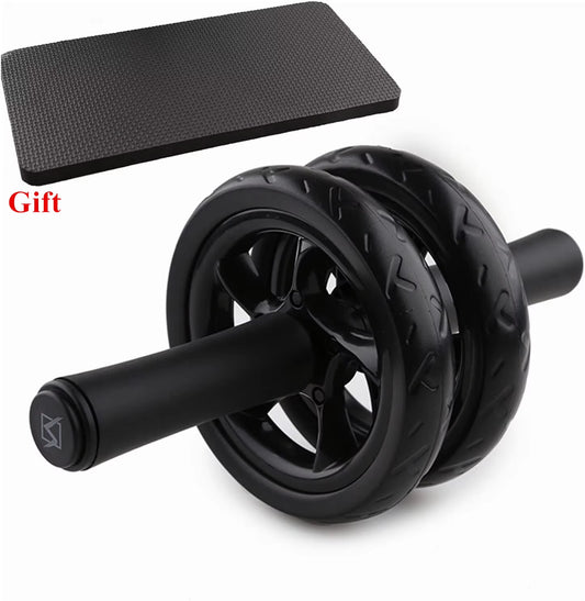 AB Roller Wheel for Home Fitness - Silent Abdominal Training Equipment for Strength Workouts
