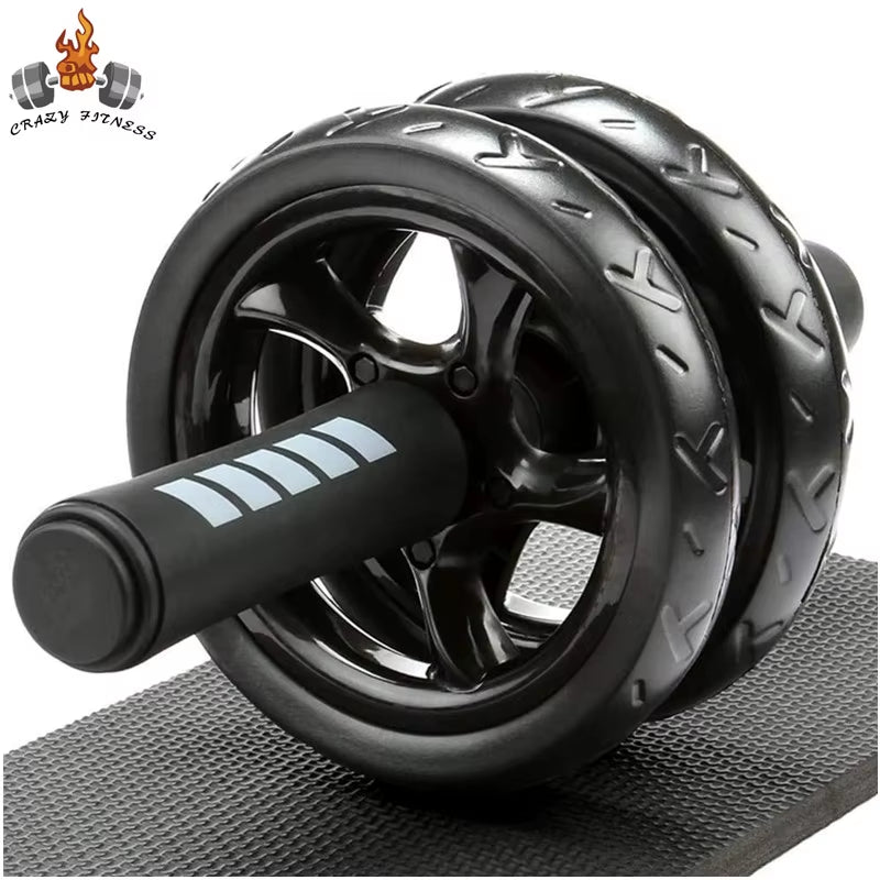 AB Roller Wheel for Home Fitness - Silent Abdominal Training Equipment for Strength Workouts